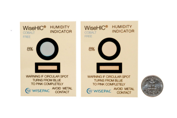 3 Dot Humidity Indicator Card Moisture Detection Color Cobalt Free 30-50 50 Pack