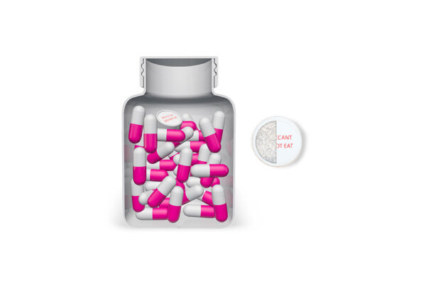 WiseCan® Desiccant Capsule in Bottle