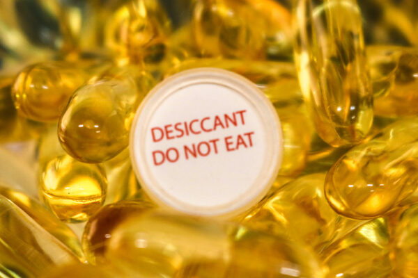 WiseCan® Desiccant Capsule in Fish Oil Tablets