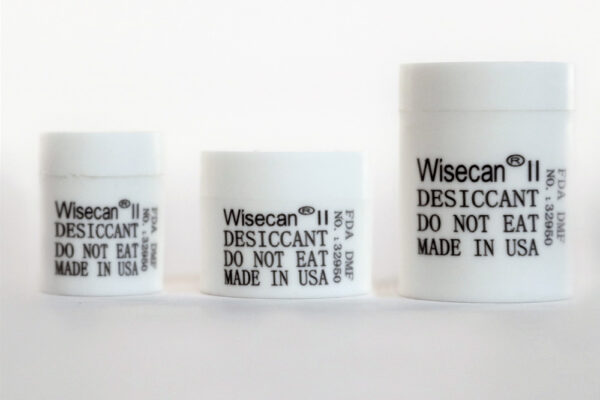 WiseCan® Desiccant Canister 1g 2g 3g (Close Up)
