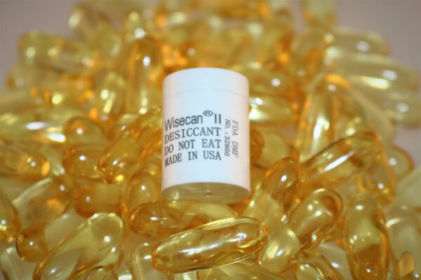 WiseCan® Desiccant Canister + Pharmaceutical Capsules