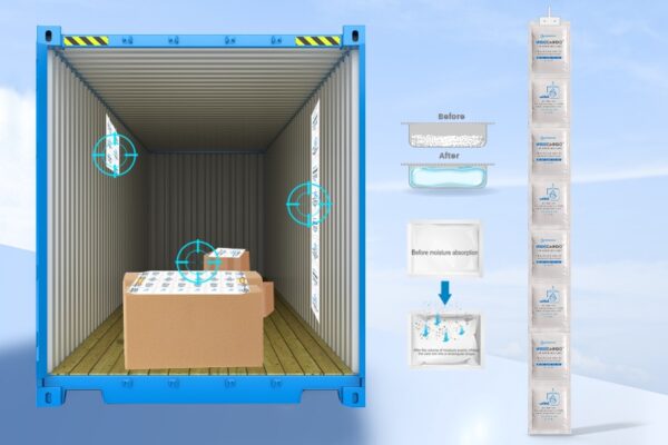 Wisecargo Desiccant For Container 1x8