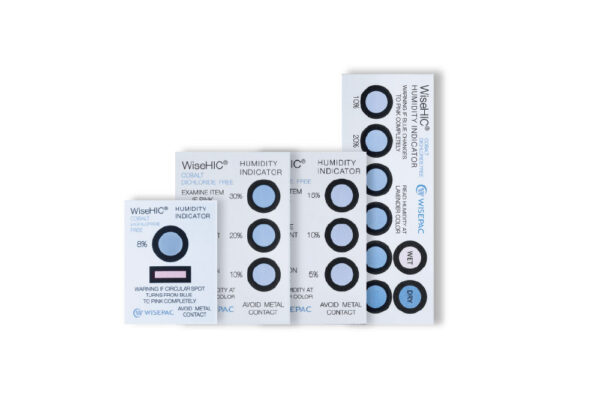 WiseHIC® Cobalt Dichloride Humidity Indicator Card (blue to pink)